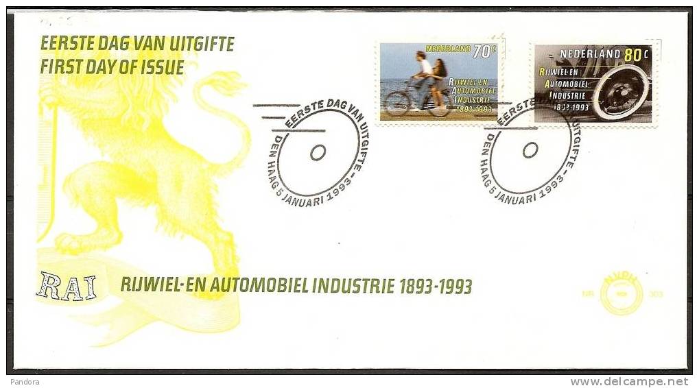 FDC Netherlands 1993 - Ciclismo