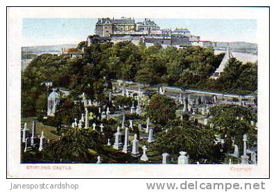 Cemetary & Stirling Castle - Stirlingshire - SCOTLAND - Stirlingshire