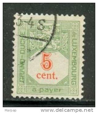 Luxembourg, Yvert No 10 - Postage Due