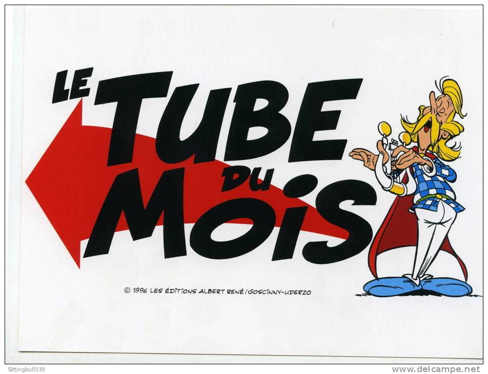 ASSURANCETOURIX. CARTON PUBLICITAIRE, LE TUBE DU MOIS. Concerne Les Catalogues BRICOSPHÈRE. 1996. RARE - Astérix