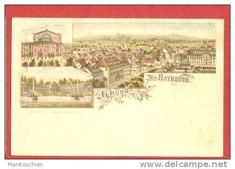 ALLEMAGNE  GRUSS AUS BAYREUTH - Bayreuth