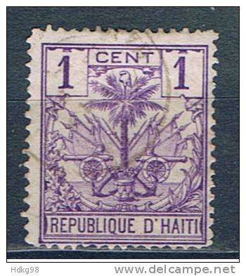 RH Haiti 1891 Mi 22 Palme - Haiti