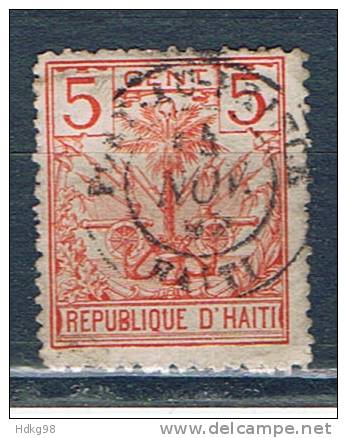 RH Haiti 1891 Mi 25 Palme - Haïti