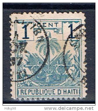 RH Haiti 1896 Mi 34 Palme - Haití