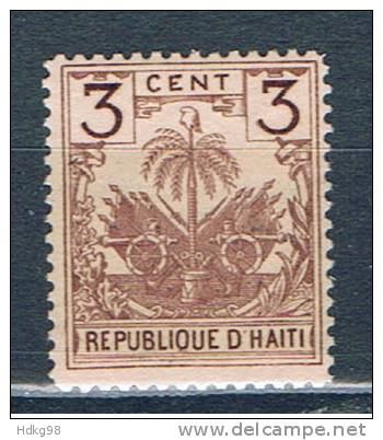 RH Haiti 1896 Mi 36 Palme - Haití