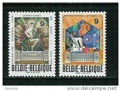 Belgique COB 2296 à 2297 ** (MNH) - Unused Stamps