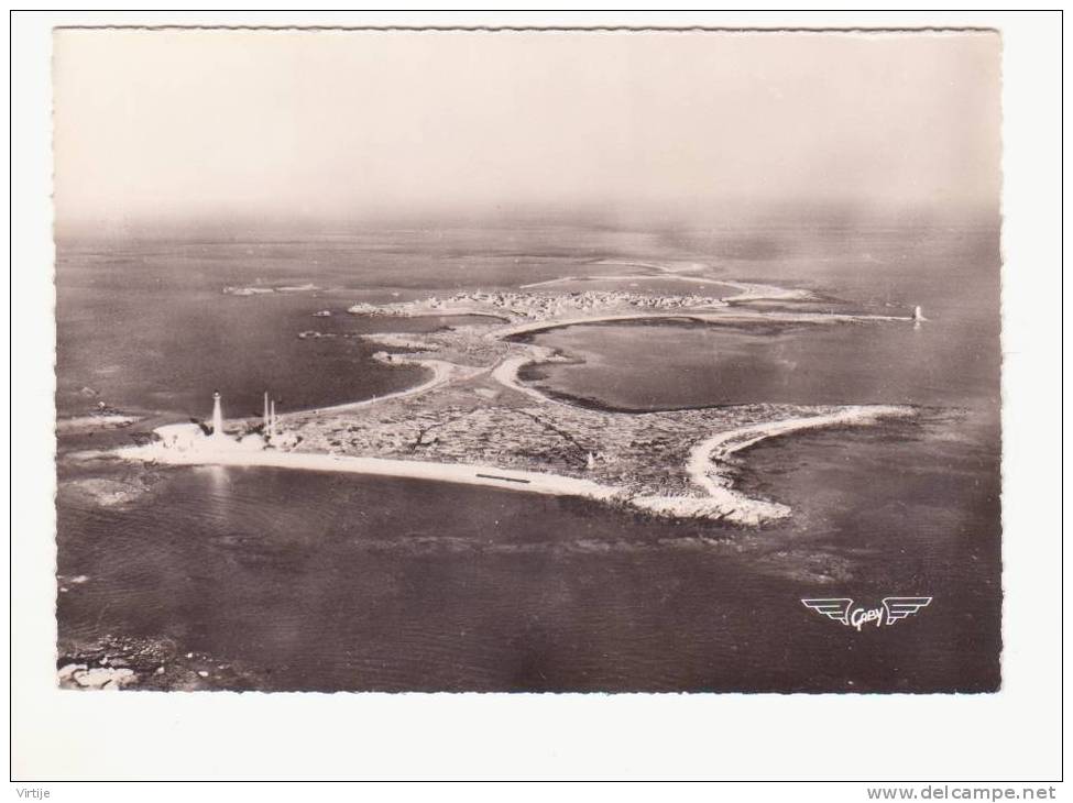 ILE-de-SEIN.- Vue D´ensemble.- LA FRANCE VUE DU CIEL N°1.- (2) - Ile De Sein