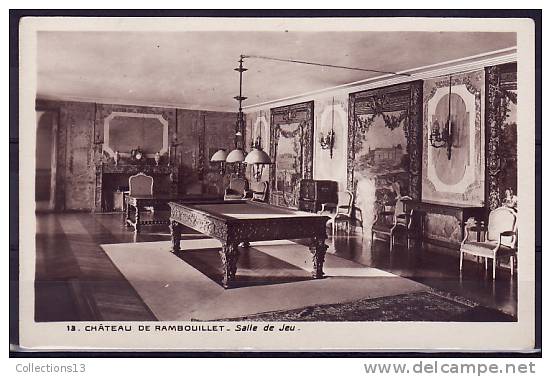 JEUX - Salle De Jeu Du Château De Rambouillet - Other & Unclassified