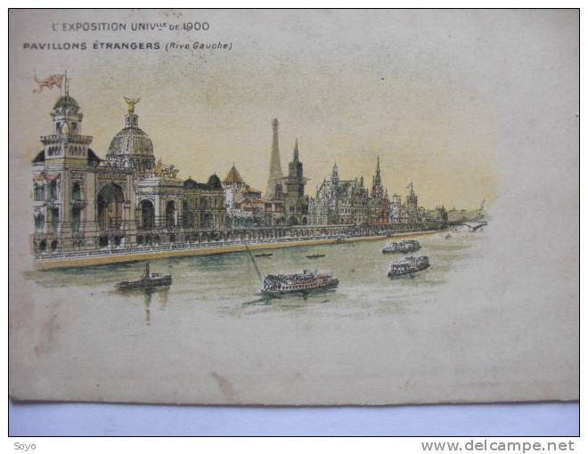 Exposition Universelle Paris 1900 Pavillons Etrangers - Expositions