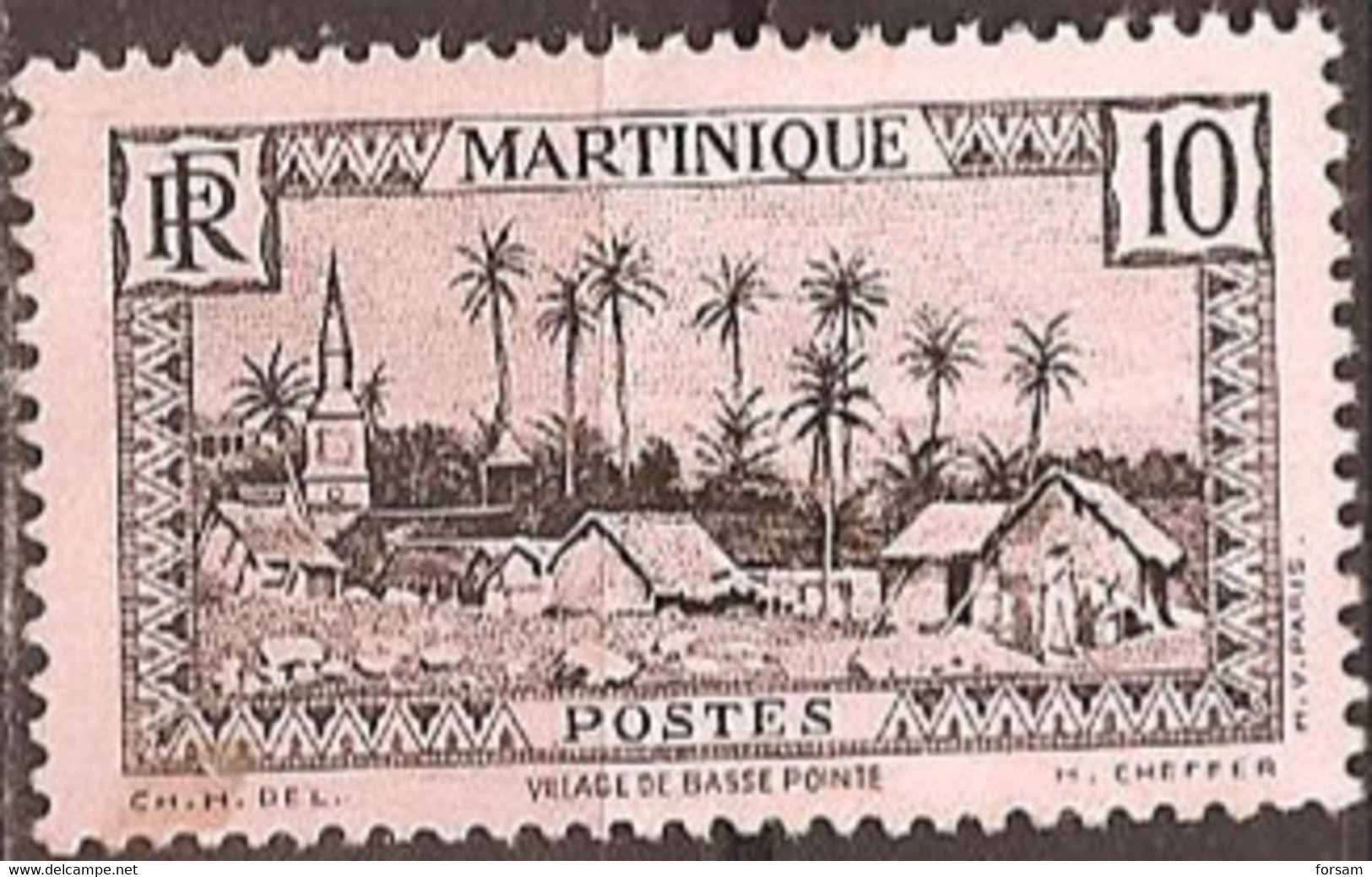 MARTINIQUE..1933..Michel # 130...MLH. - Ungebraucht