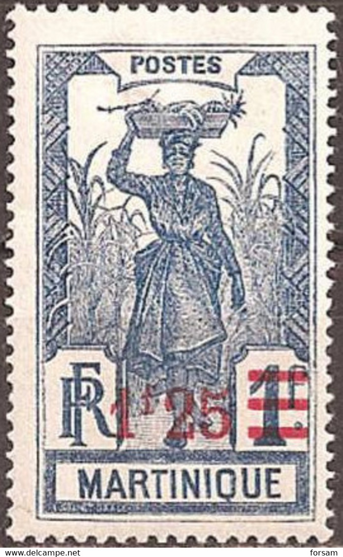 MARTINIQUE..1922/27..Mich El # 113...MLH. - Unused Stamps