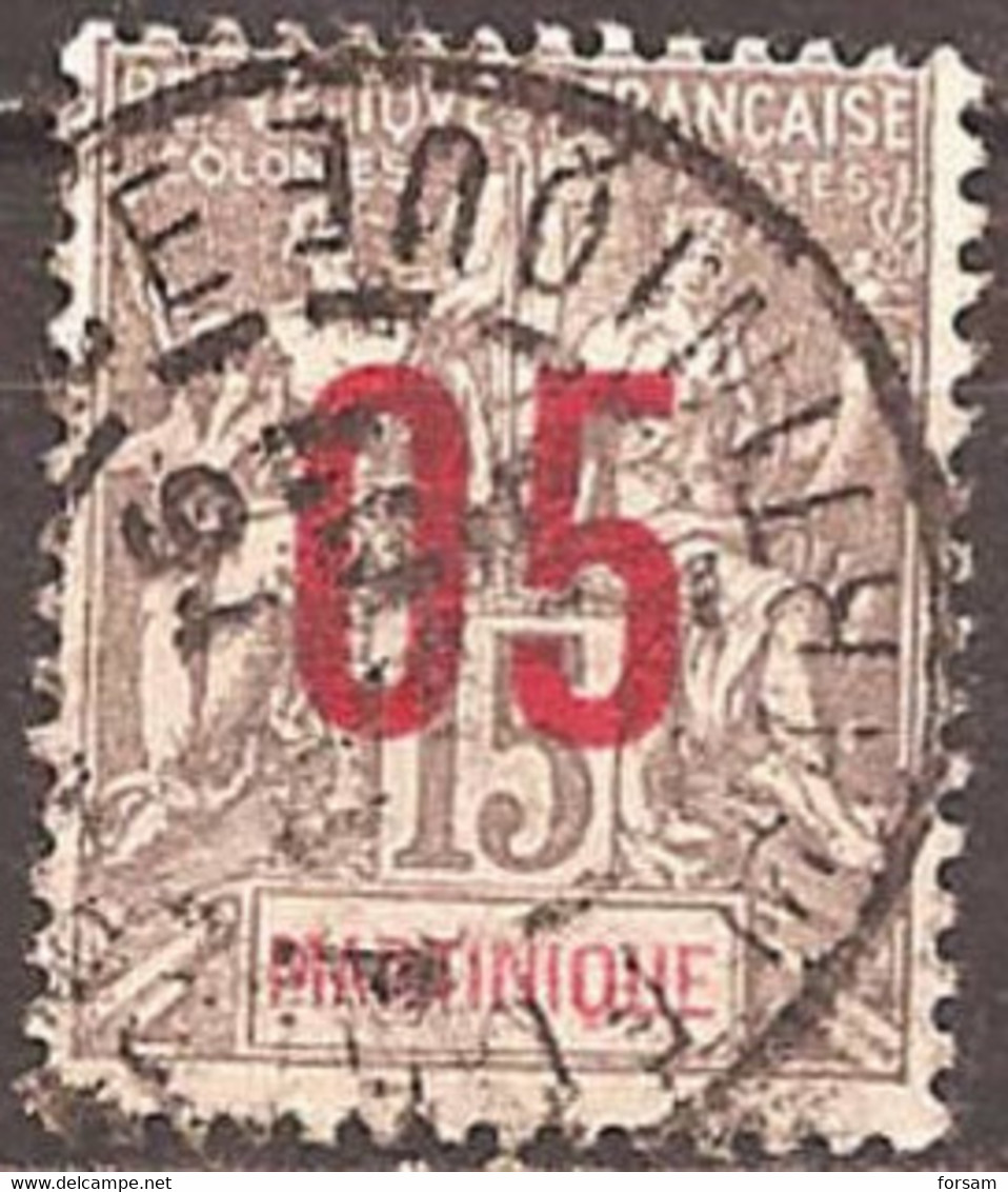 MARTINIQUE..1912..Michel # 73 I...used. - Gebraucht