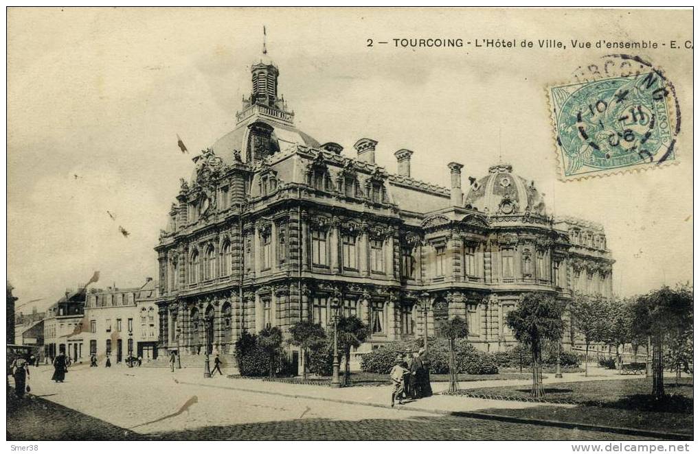 59- Tourcoing - L'hotel De Ville - Tourcoing