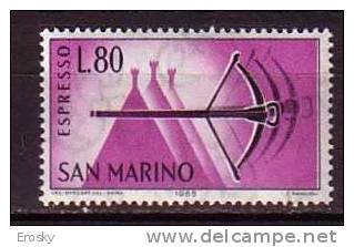 Y9240 - SAN MARINO Espresso Ss N°28 - SAINT-MARIN Expres Yv N°26 ** - Exprespost