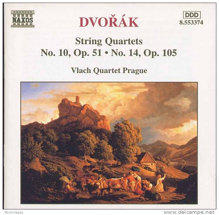 Dvorak : Quatuors à Cordes  N°10 & 14 - Klassik