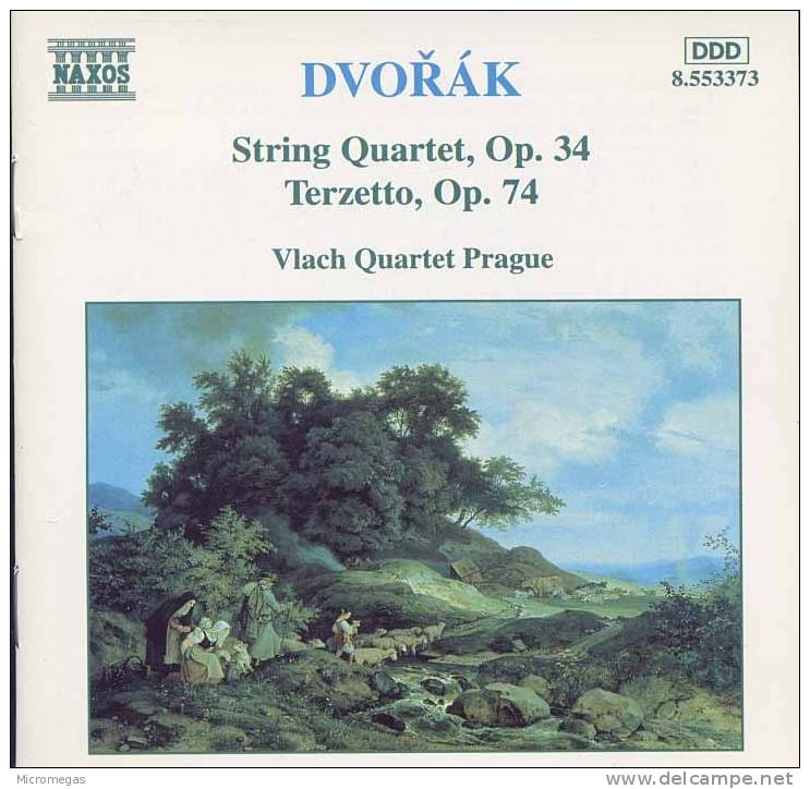 Dvorak : Quatuor à Cordes N°9, Terzetto Op.74, Vlach Quartet Prague - Klassik