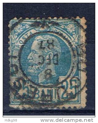 RO Rumänien 1885 Mi 67 König Karl I. - Used Stamps