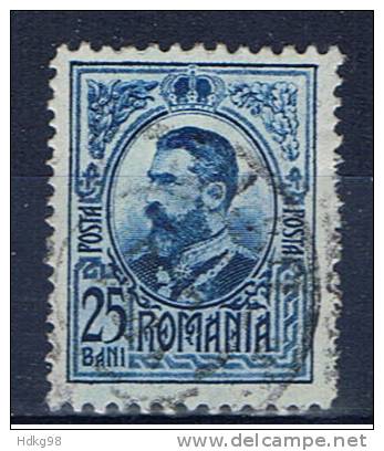 RO+ Rumänien 1908 Mi 215 König Karl I. - Gebraucht