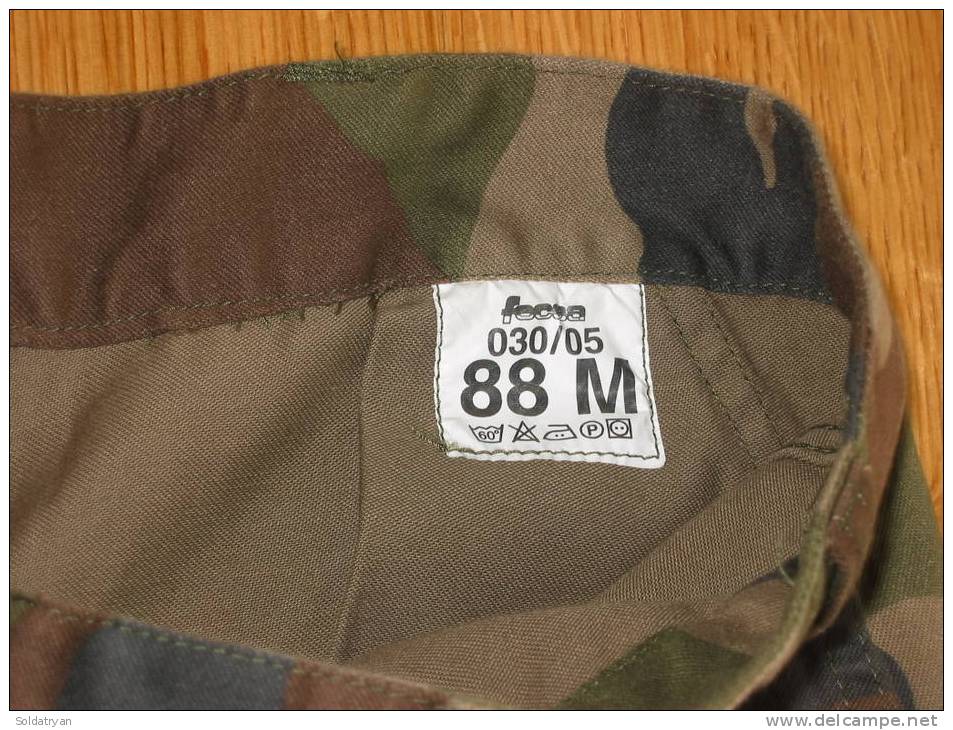 Pantalon F2 Camo T 88m  Etat Neuf - Uniforms