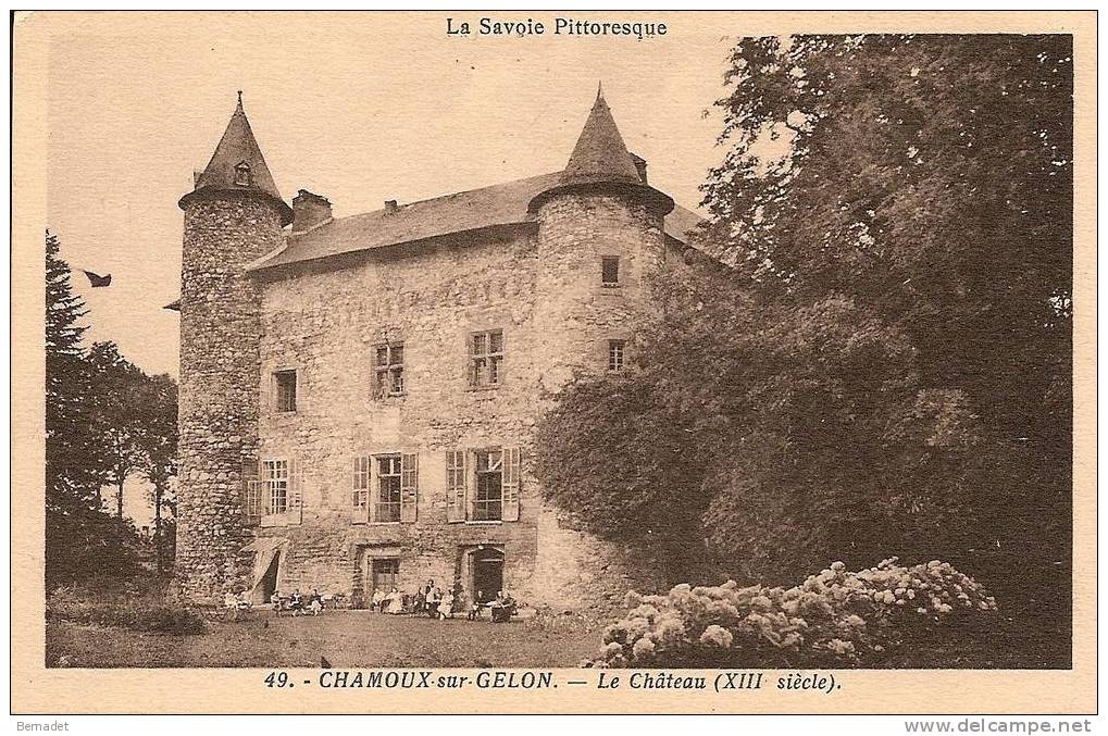 CHAMOUX SUR GELON....LE CHATEAU - Chamoux Sur Gelon