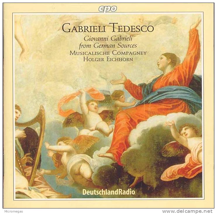 Gabrieli Tedesco : Late Works, Musicalische Compagney - Klassik