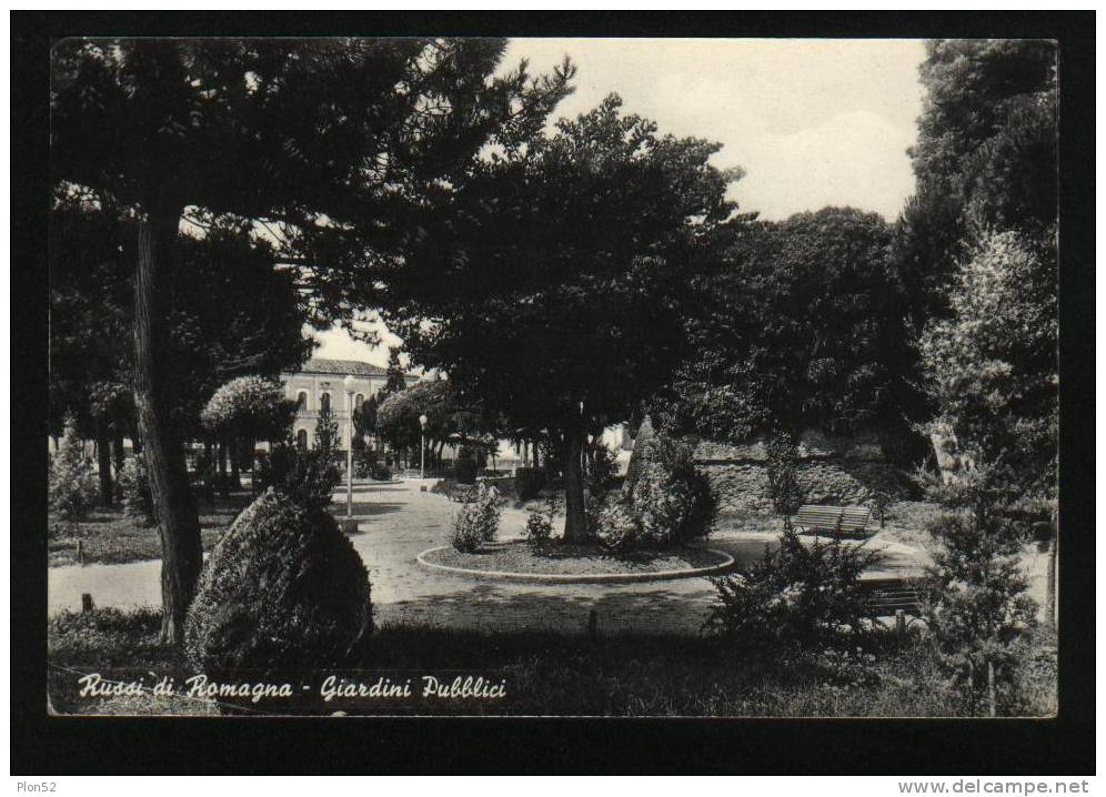 180-RUSSI DI ROMAGNA(RAVENNA)-GIARDINI PUBBLICI-FG - Ravenna