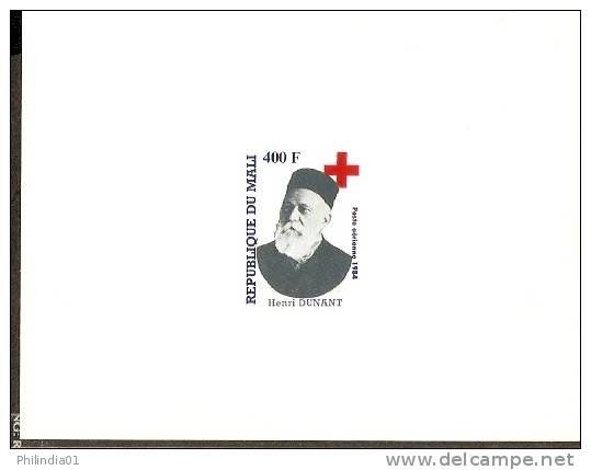 Republic Mali 1984 Red Cross Noble Prize Winner Henery Dunant Die Card MNH  # A01530 - Henry Dunant
