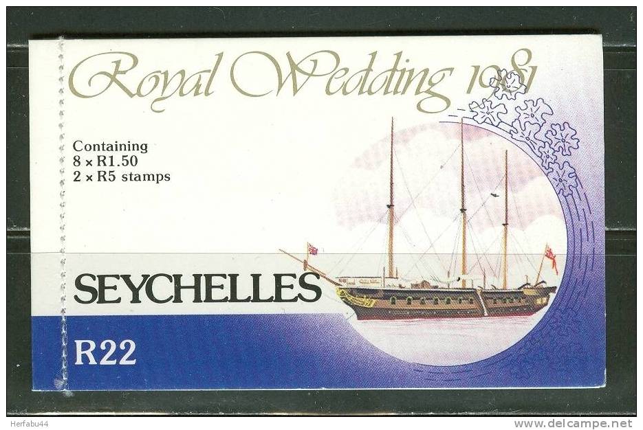 Seychelles   Royal Wedding Bklt. Pane Of 10 MNH** - Seychelles (1976-...)