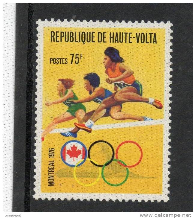 HAUTE-VOLTA : Jeux Olypiques De Montréal En 1976 :Course De Haies (atthlétisme) - Sport - Ete 1976: Montréal