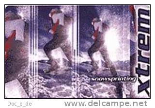 Germany - Deutschland - PD 16/99 - Extreme Sportarten 3 - Snowsprinting- 12DM - P & PD-Series: Schalterkarten Der Dt. Telekom