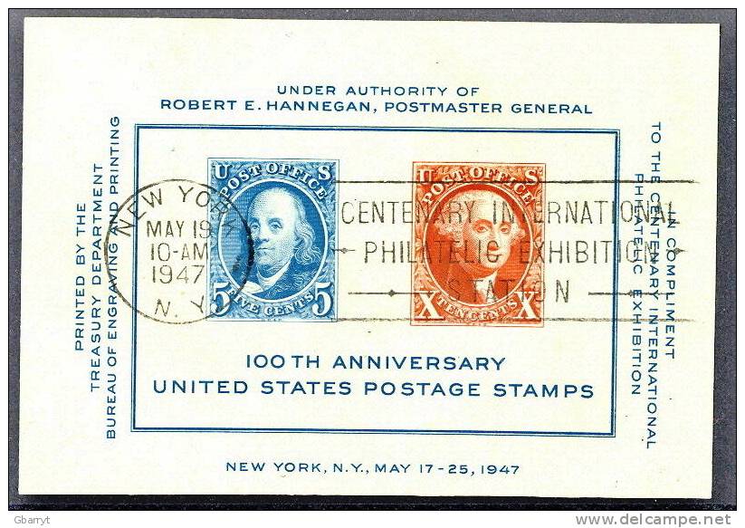 United States Scott # 948 MLH VF Centenary International Phileatelic Exhibition Issue Cancelled At Exhibition - Ongebruikt