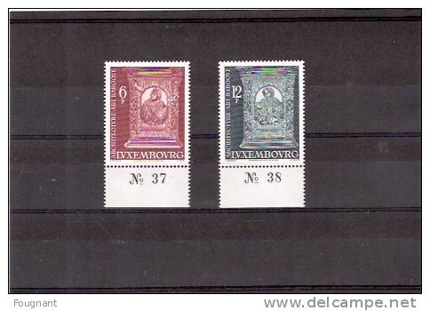 LUXEMBOURG;1977:Série 903/4 NSC:Architesture Au Luxembourg. - Unused Stamps