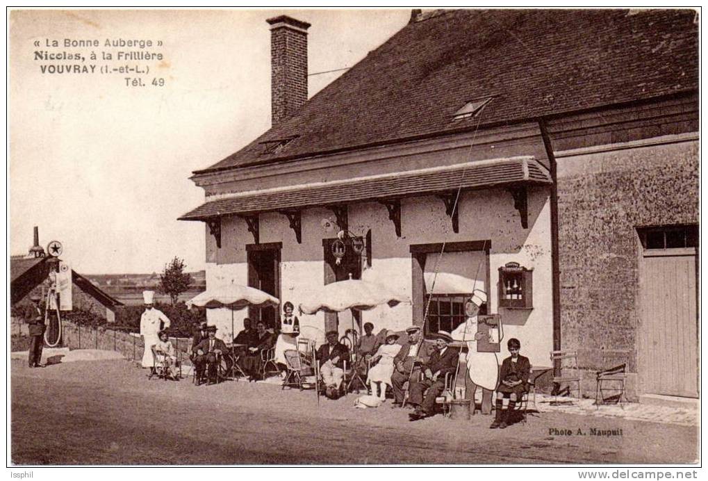 La Bonne Auberge - Nicolas, à La Frillière - Vouvray (I.-et-L.) - Vouvray