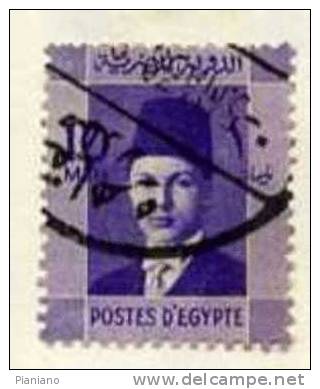 PIA - EGITTO - 1937-44 : Re Faruk  - (Yv 192) - Used Stamps