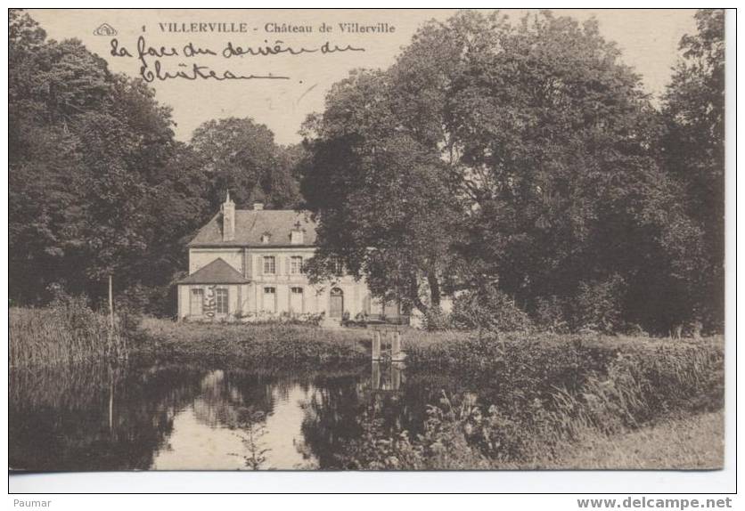 Chateau  De  Villerville  Avec Etang - Villerville