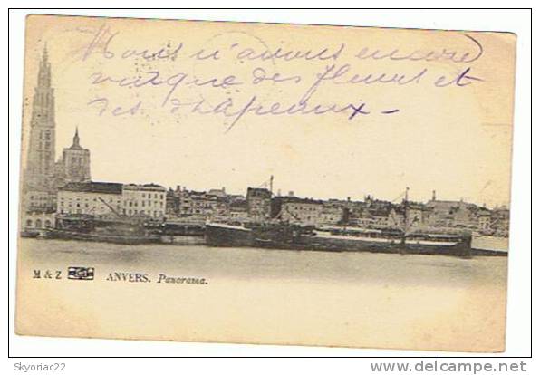 ANVERS -- Panorama -- 1899 - Antwerpen