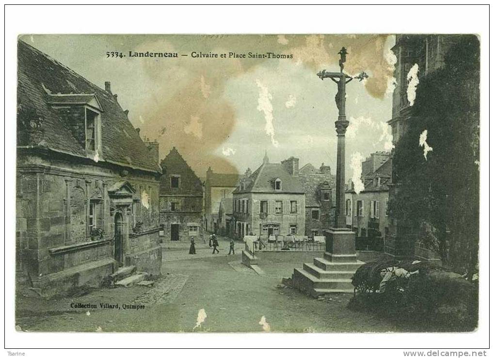 29 - Calvaire Et Place St Thomas à LANDERNEAU - Landerneau