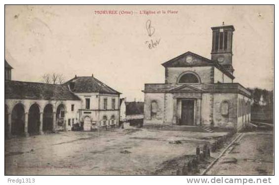 Mortree - Eglise Et Place - Mortree