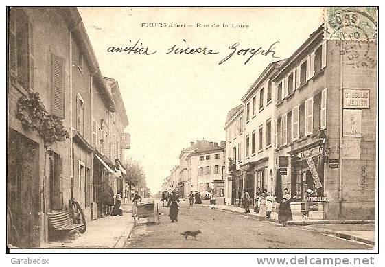 CPA De FEURS - Rue De La Loire. - Feurs