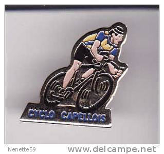 Pin´s CAPPELLE LA GRANDE Cyclo Capellois ( Dép 59) - Wielrennen