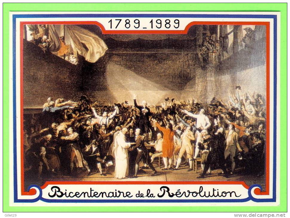 HISTOIRE - BI-CENTENAIRE DE LA RÉVOLUTION 1789-1989 - SERMENT DU JEU DE PAUME, 20 JUIN 1789 - ÉDITIONS EQUINOXE - - Histoire
