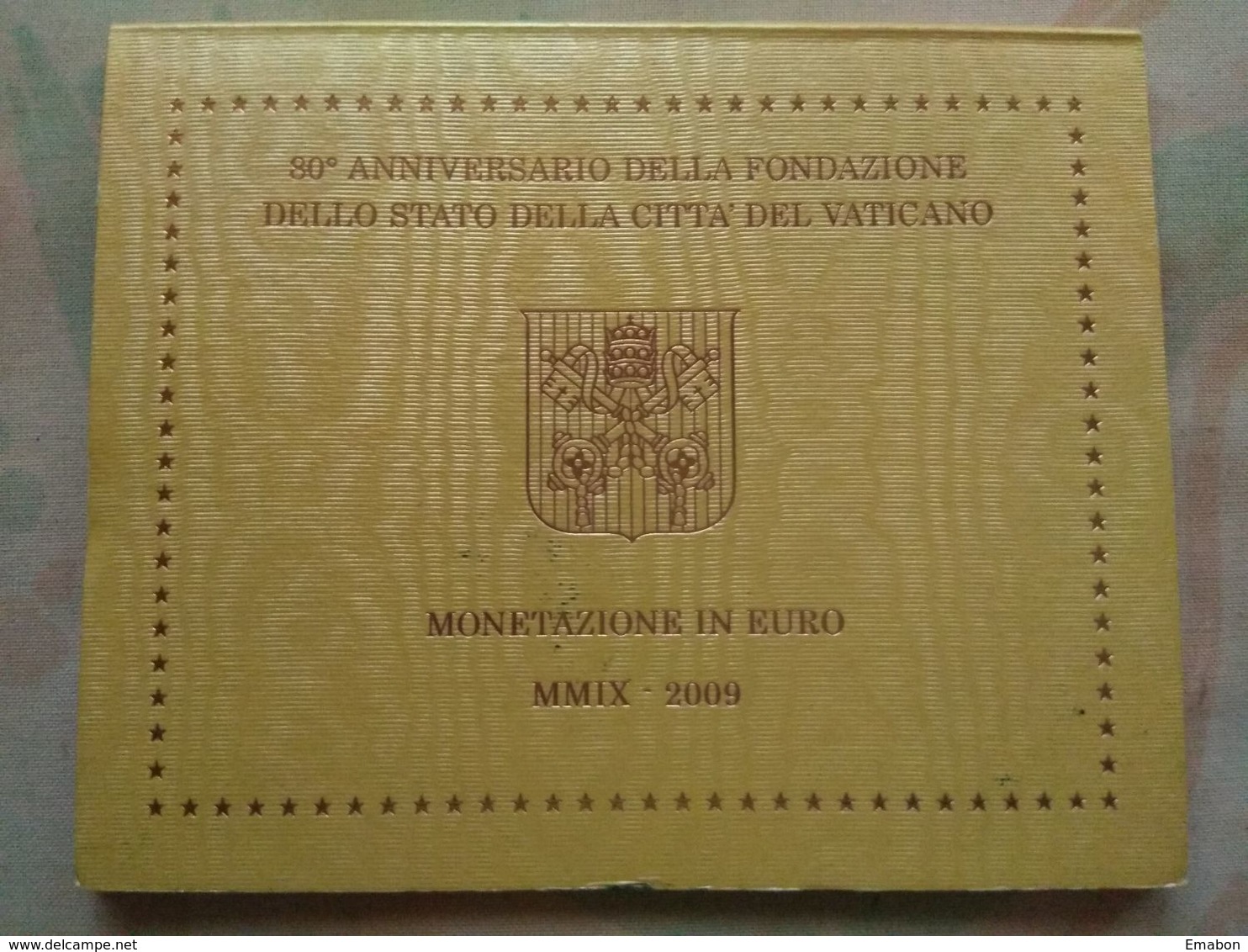 VATICANO ( VATIKAN  ) - 2009 - BENEDETTO XVI - ANNATA COMPLETA 8 VALORI IN CONFEZIONE FDC - Vaticano