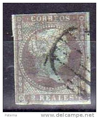 F-12,    España 1855    2 Reales   Nº  42 - Usados