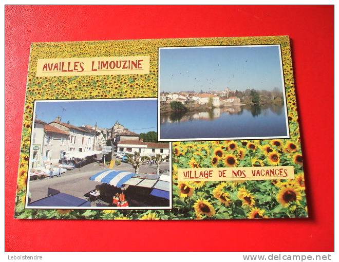 CPM-(86-VIENNE)-AVAILLES LIMOUZINE-VILLAGE DE NOS VACANCES -CARTE EN BON ETAT - Availles Limouzine