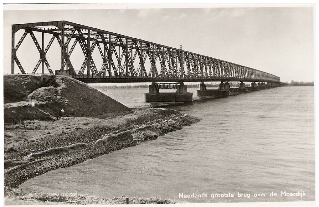 MOERDIJK Neerlands Grootste Brug Over De Moerdijk - Zevenbergen