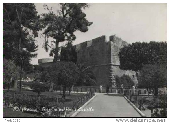 Italie - Manfredonia - Giardini Pubblici E Castello - Manfredonia