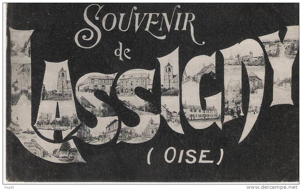 D60 - SOUVENIR DE LASSIGNY - Lassigny