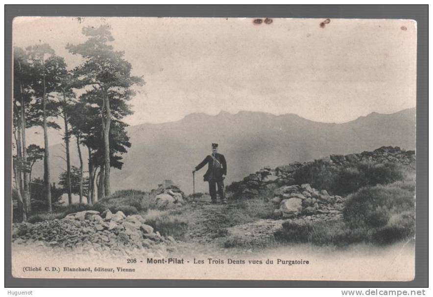 C - CARTE POSTALE - 42 - MONT PILAT - LES TROIS DENTS - - Mont Pilat