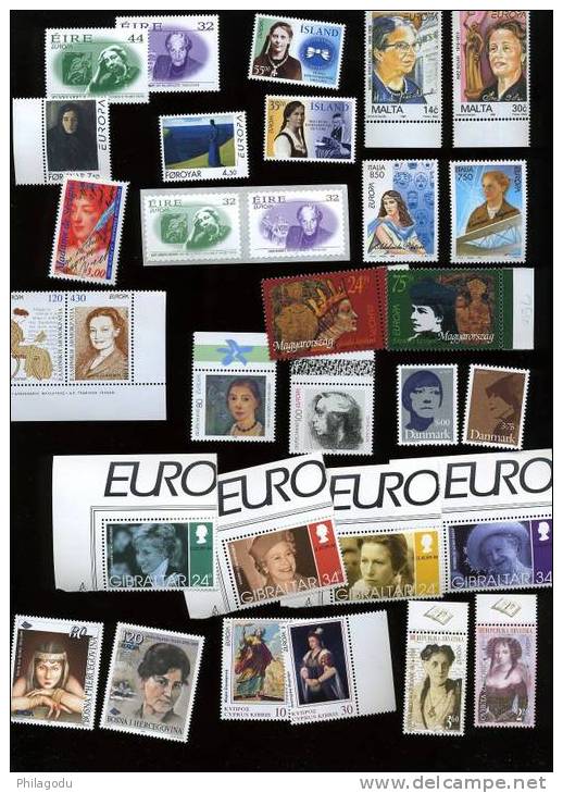 EUROPA 1996 Jeu Complet Neuf Cote Michel 266 Euros Minimum ++  Postfrich ++ - 1996