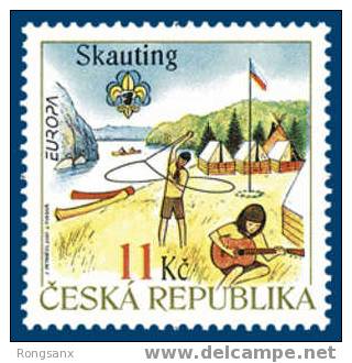 2007 CZECH REP.EUROPA SCOUTING 1V - Unused Stamps